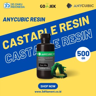 Anycubic Dental Castable Resin 3D Printer Photon 500 Gram Stok Baru